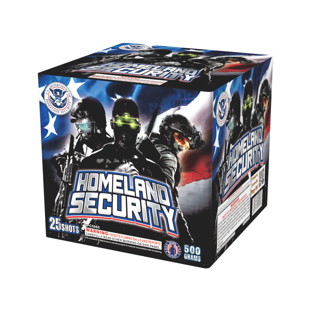 Homeland Security - GPC5095 – Garrett's Fireworks Wholesale Store