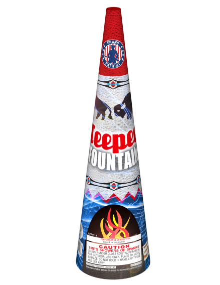 Tee Pee Fountain - GPF1118