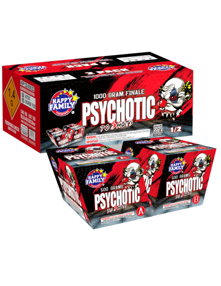 Psychotic - 70 shot 1000 Gram Finale