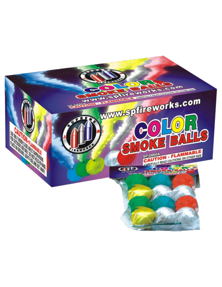 Color Smoke Balls (12 pack) - SP-0860A