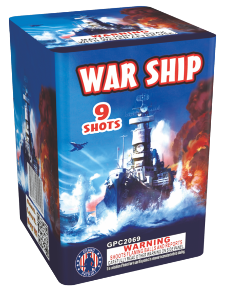 War Ship  - 9 shot - GPC2069