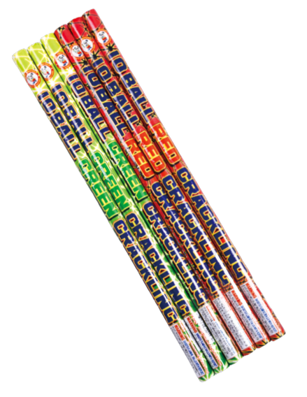 10 Ball Crackling Candle - P4024