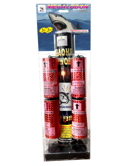 Megalodon 4" Canister Shell - XH-9168
