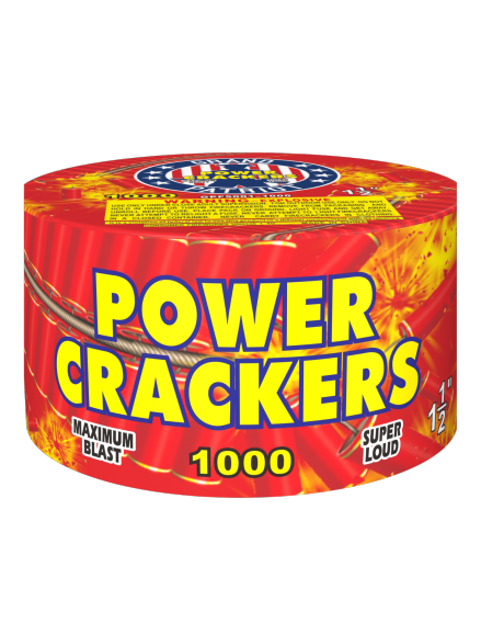 Power Crackers, 1000 Roll - GPF5001-1000