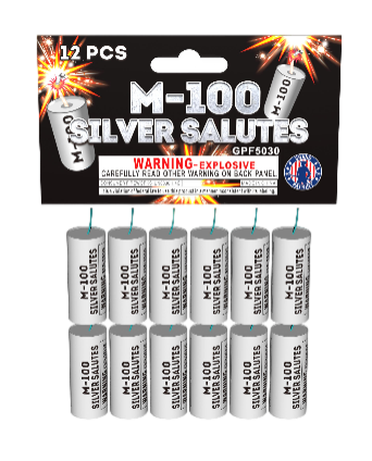 M-100 Silver Salutes (12 pack) - GPF5030