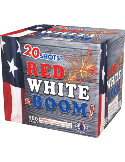 Red White & Boom! - 20 shot