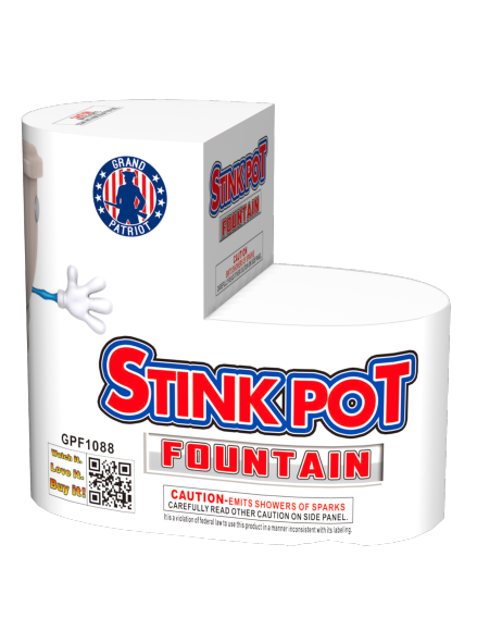 Stink Pot Fountain - GPF1088