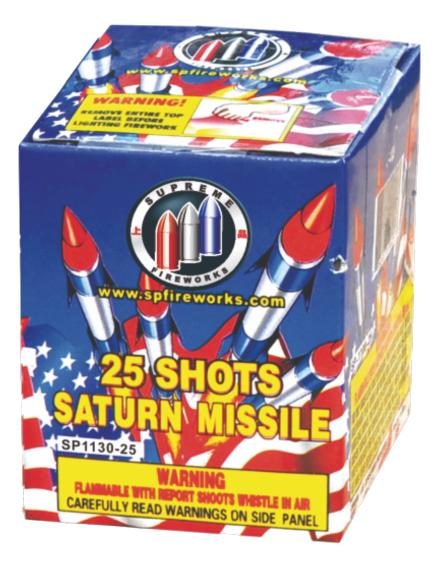 25 Shot Saturn Missile Battery - SP1130-25