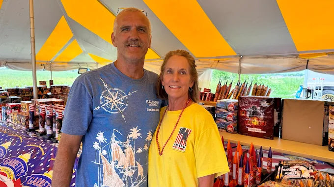 Garrett's Fireworks Basehor, KS location