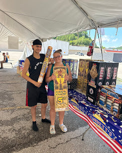 Garrett's Fireworks Elkview, WV location