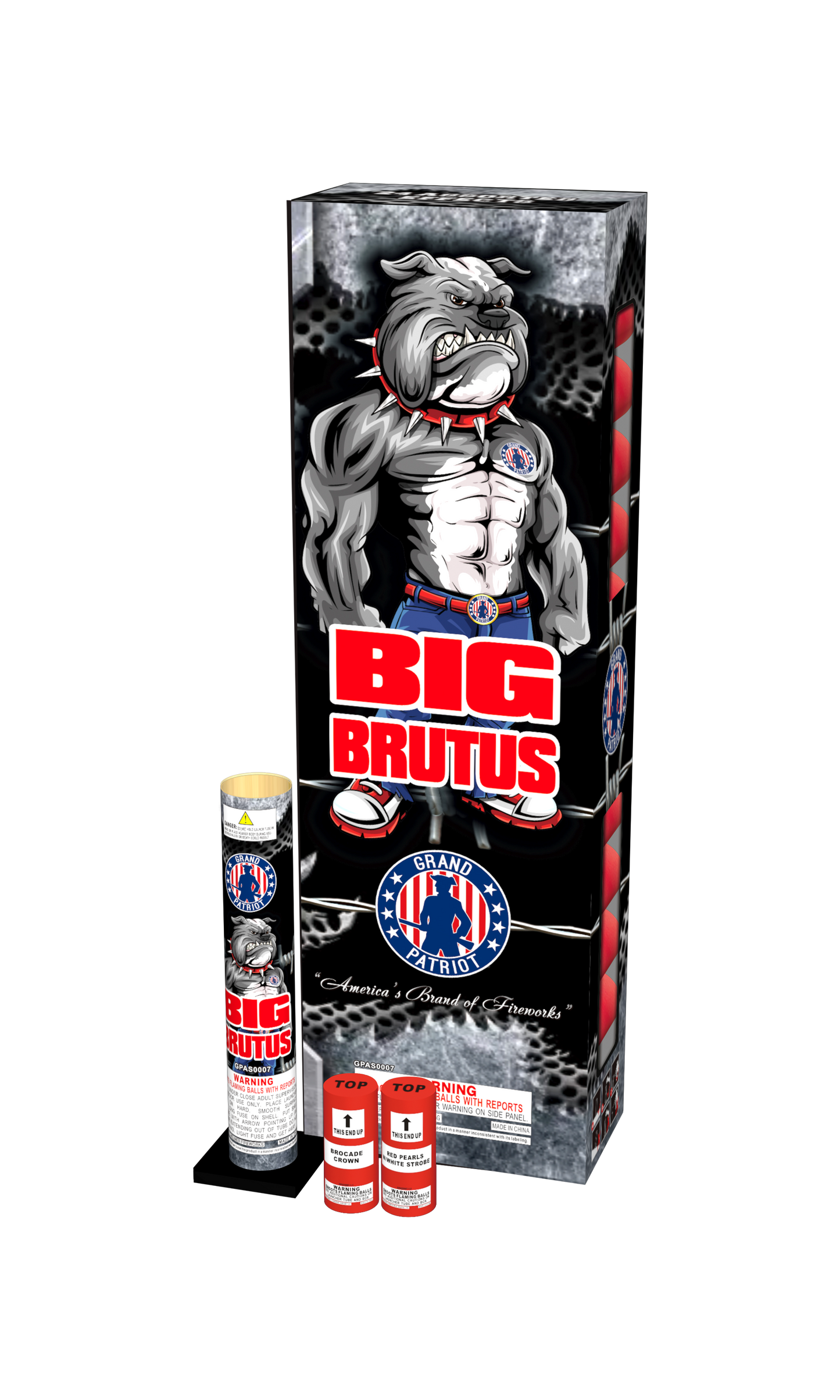 Big Brutus 4" Canister Shells - GPAS0007