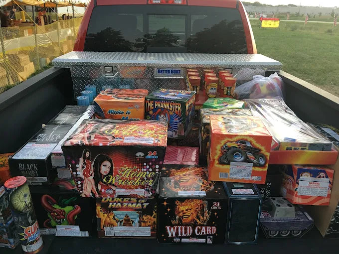 Garrett's Fireworks Lawrence, KS location