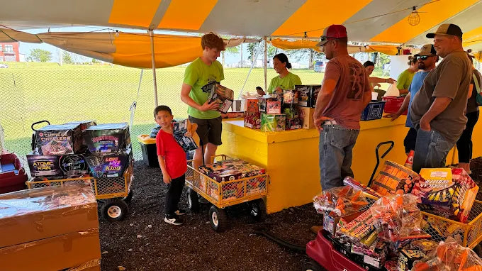Garrett's Fireworks Lawrence, KS location
