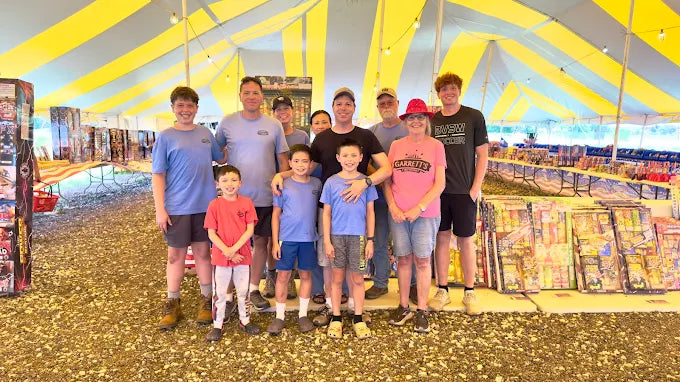 Garrett's Fireworks Lawrence, KS location