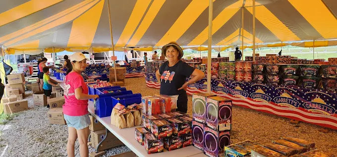 Garrett's Fireworks Lawrence, KS location