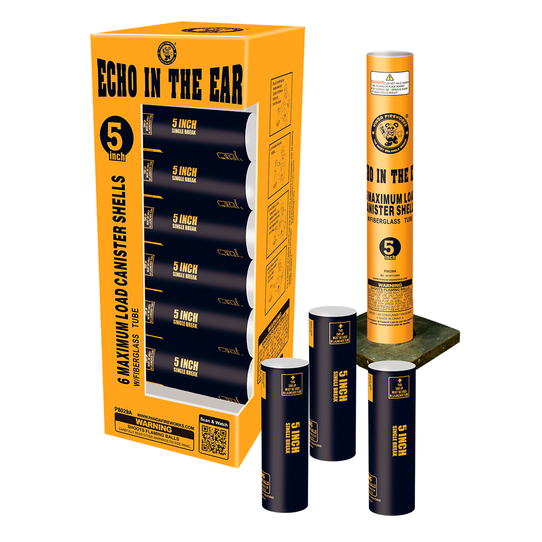 Echo In The Ear 5" Canister Shells -P8029A