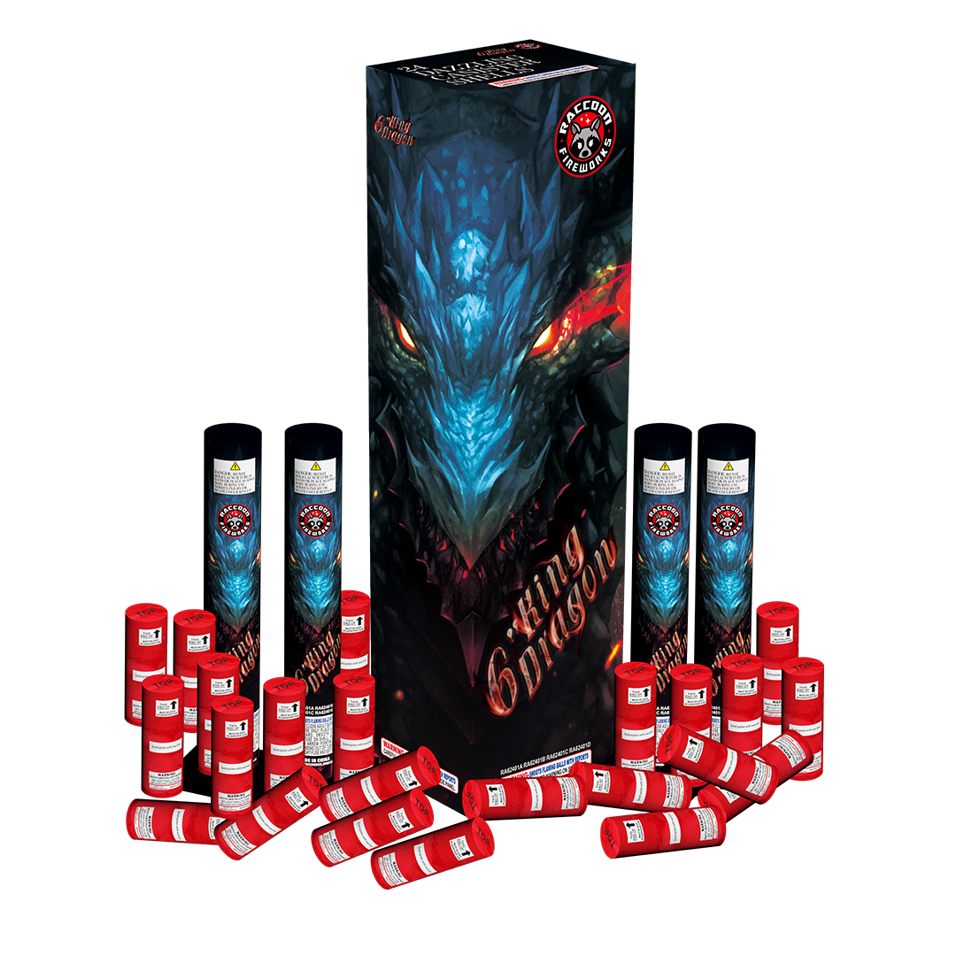 King Dragon -6" Canister Shells -RA62401