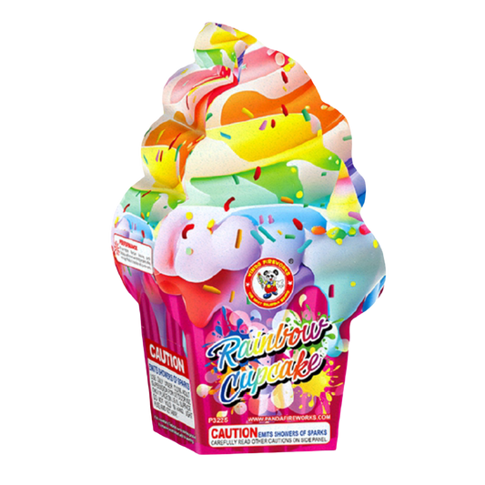 Rainbow Cupcake -P3225