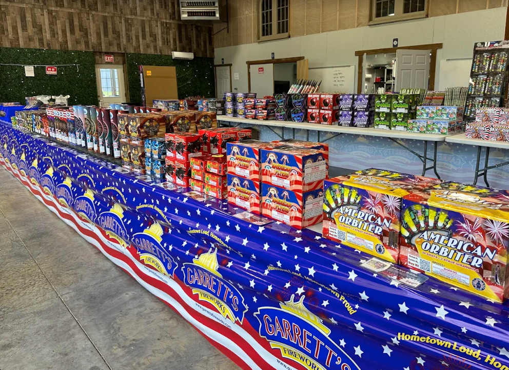 Garrett's Fireworks Bonner Springs, KS location