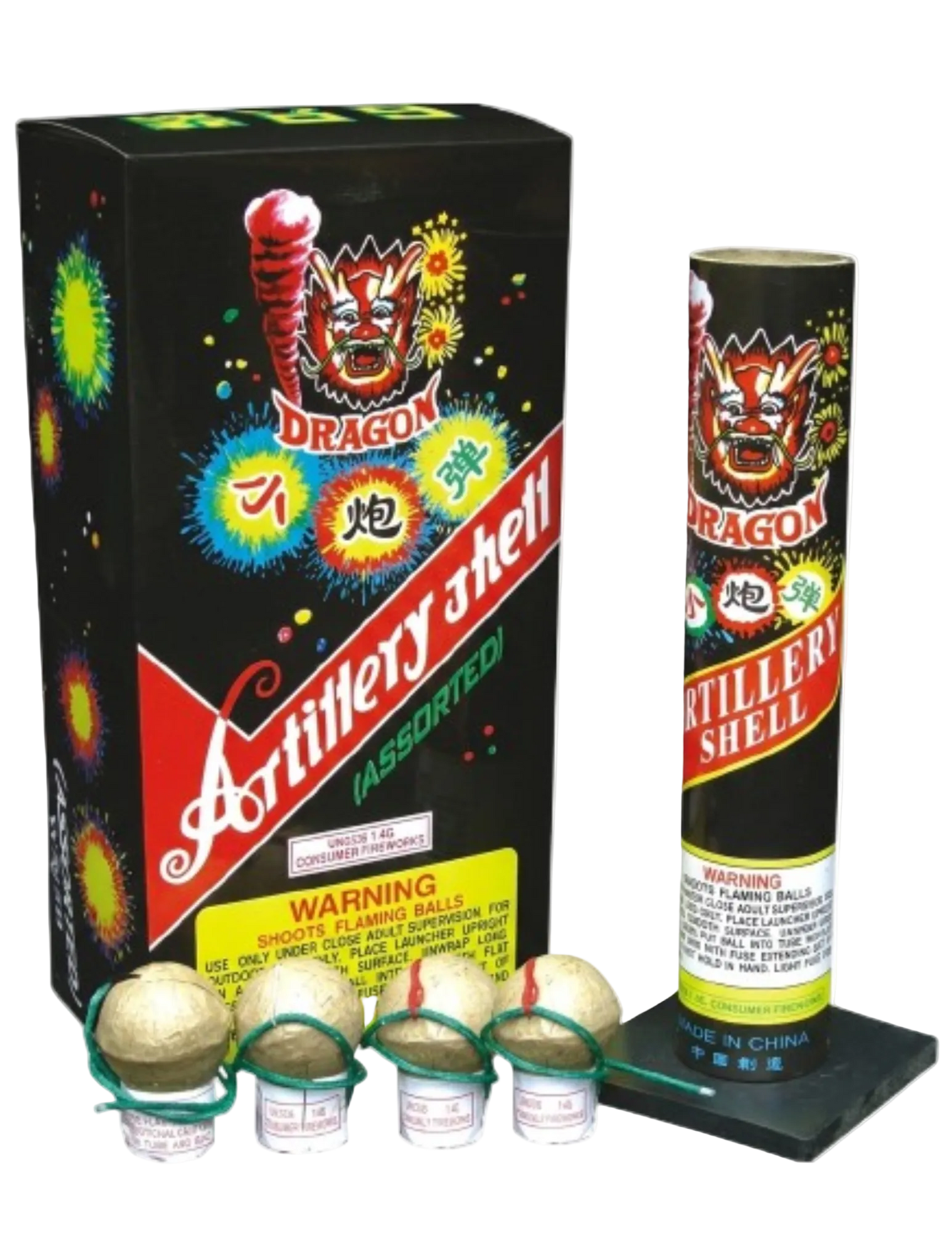 Artillery Shell, Assorted (black box) - W515B