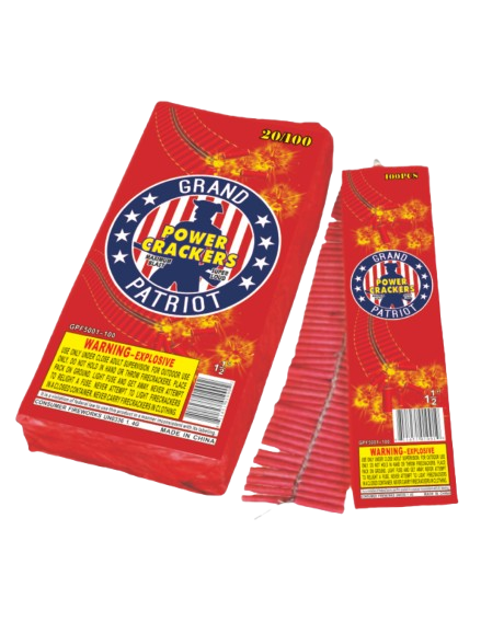 Power Crackers, 100 Pack - GPF5001-100