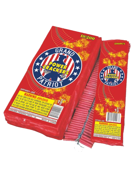 Power Crackers, 200 Pack - GPF5001-200