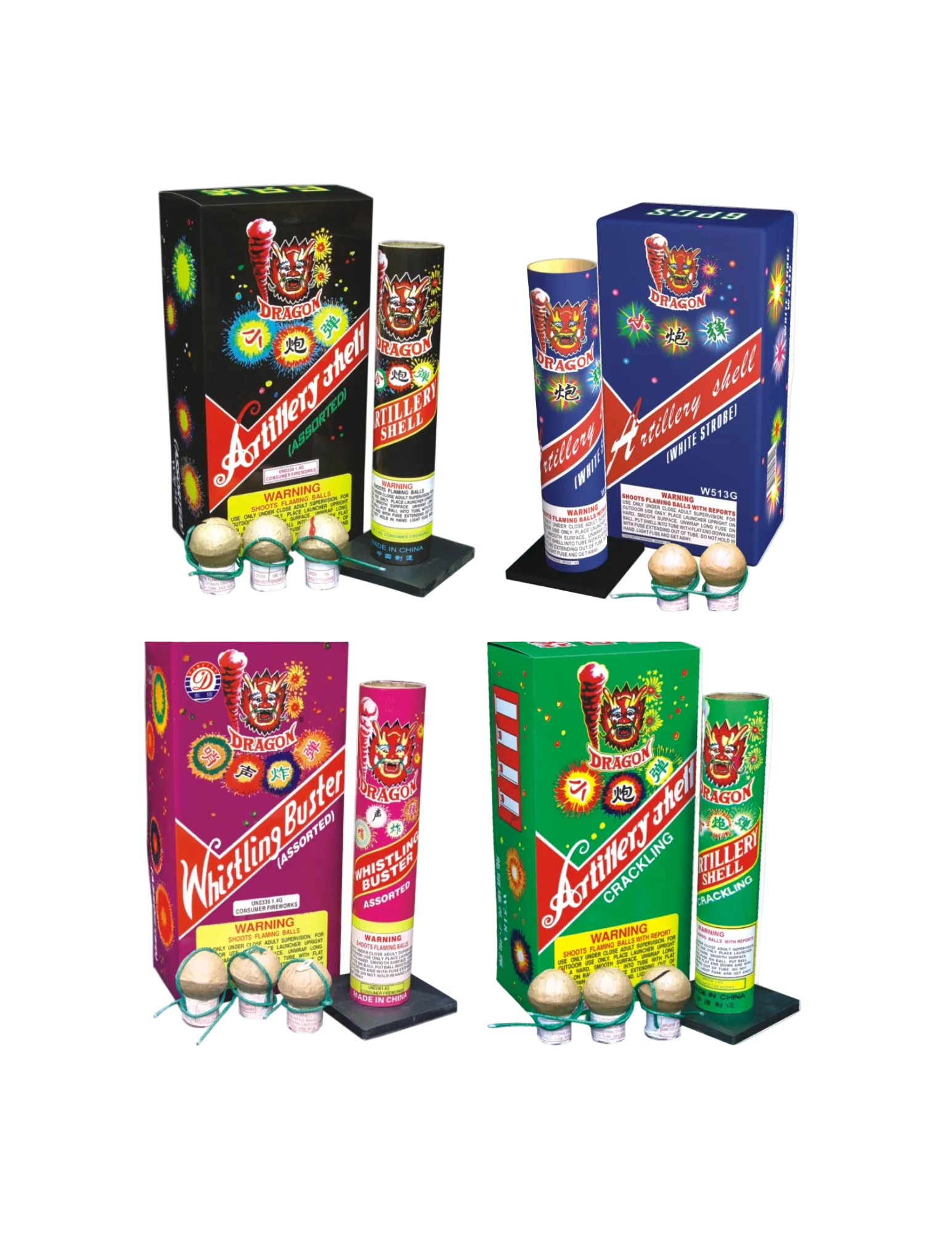 Artillery Shell Assortment Box - GM0012 – Garrett's Fireworks Wholesale ...