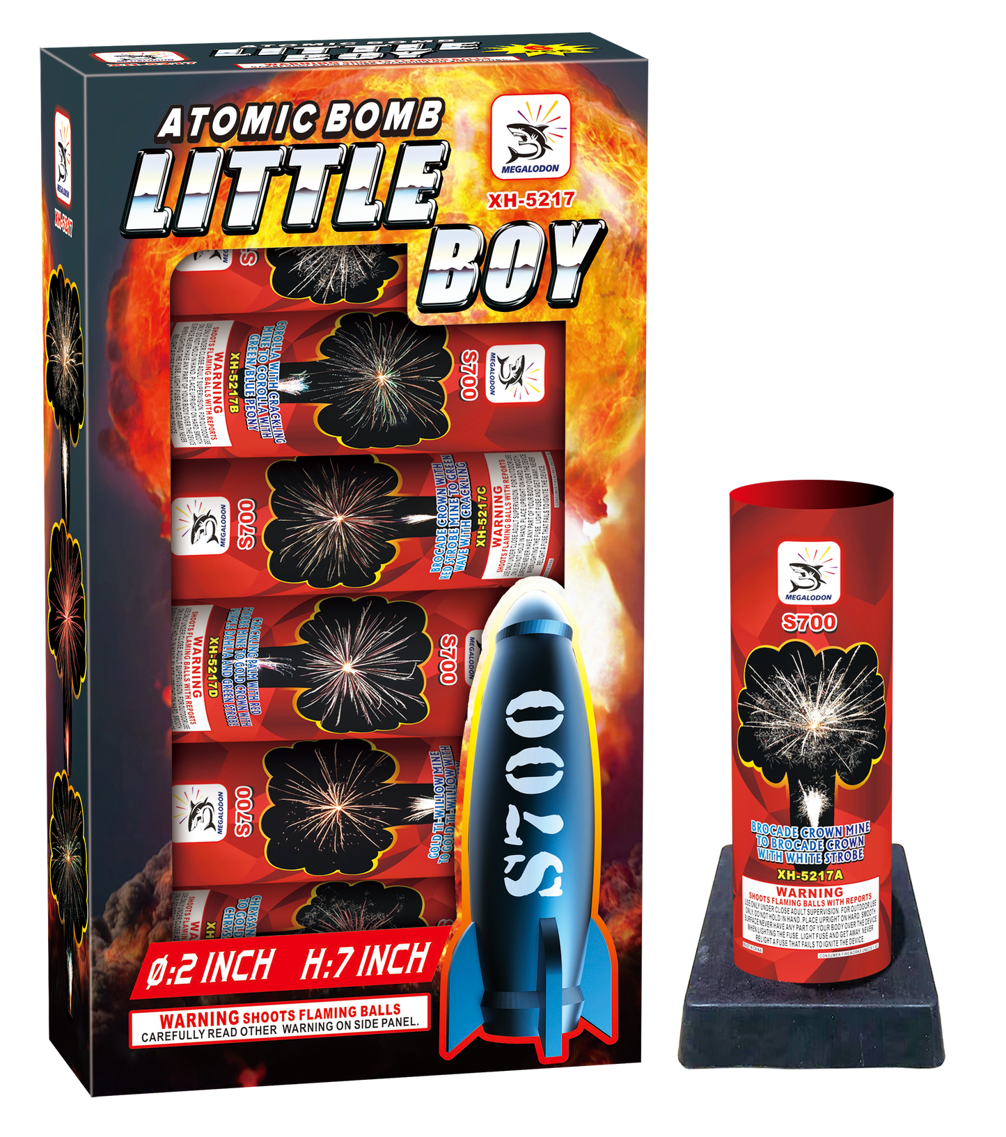 Atomic Bomb Little Boy - XH-5217