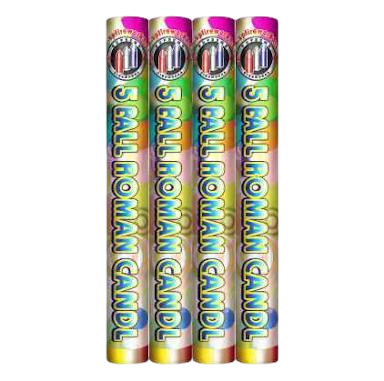 5 Ball Roman Candle With Bang -SP-0527