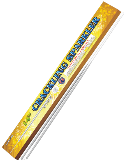 14" Crackling Sparkler - GPF5026