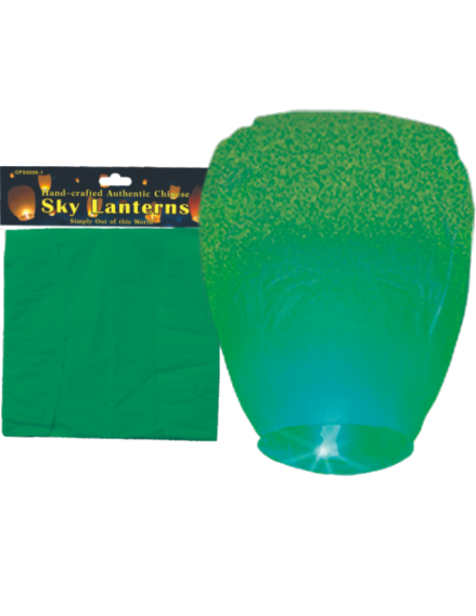 Sky Lanterns (Green) - GPS9006-9