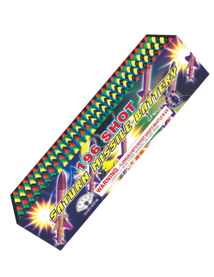 Saturn Missile Battery - 196 shot COLOR - GPM6001
