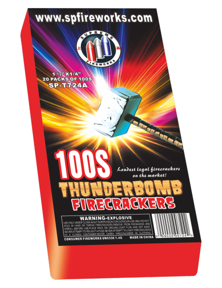 100S Thunderbomb Firecrackers - SP-T724A