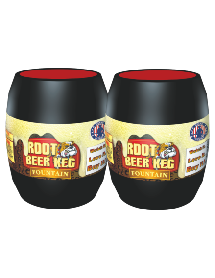 Root Beer Keg Fountain - GPF1052