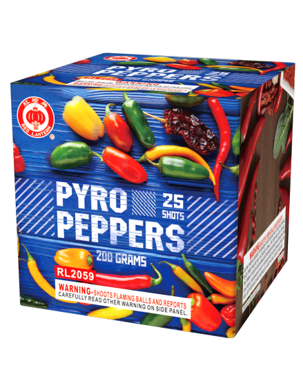 Pyro Peppers - 25 shot - RL2059