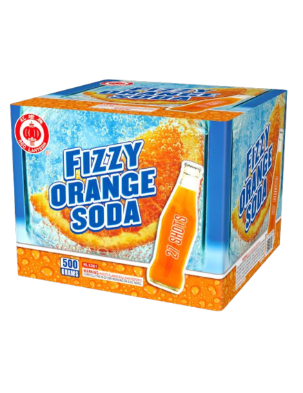 Fizzy Orange Soda - 27 shot - RL5261