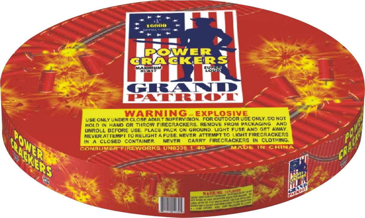 Power Crackers, 16,000 Roll